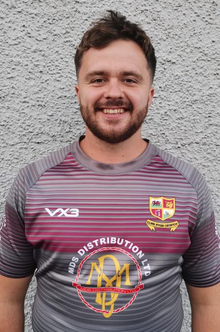 Llyr Davies - scored a try as reward for his overall play Llyr Davies - scored a try as reward for his overall play